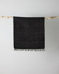 Herringbone Black Cotton Mat