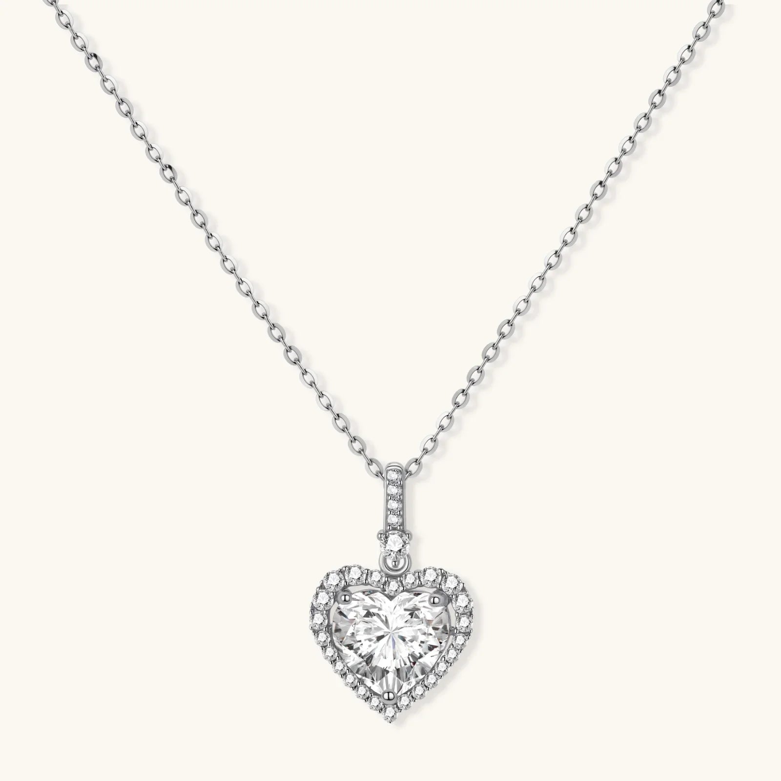 Heart Symphony Moissanite Set by Fliora