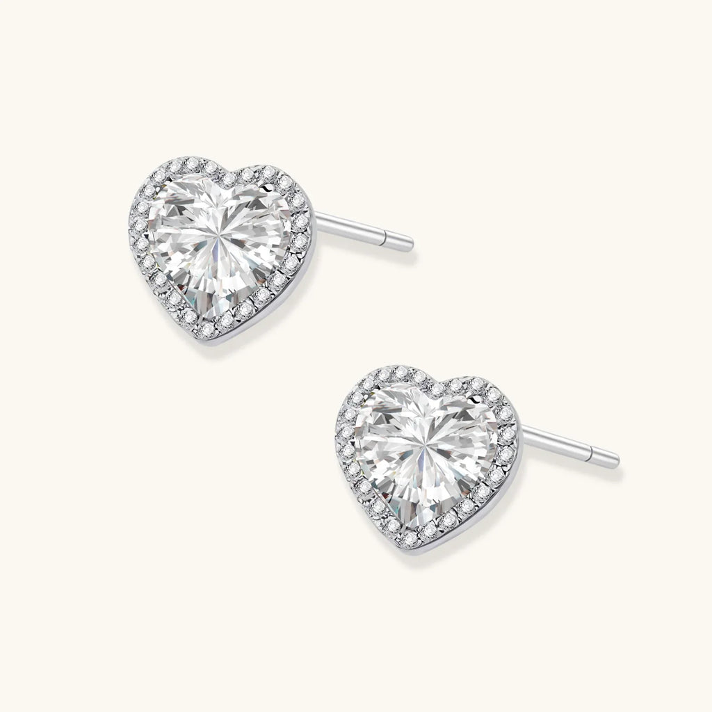 Heart Symphony Moissanite Set by Fliora