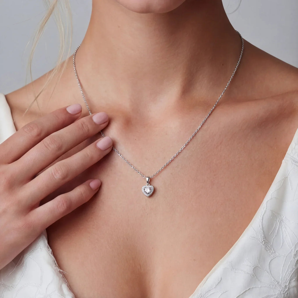 Heart Symphony Moissanite Set by Fliora