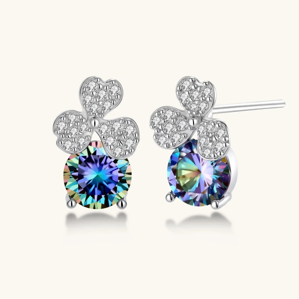 Lucky Clover Moissanite Set by Fliora