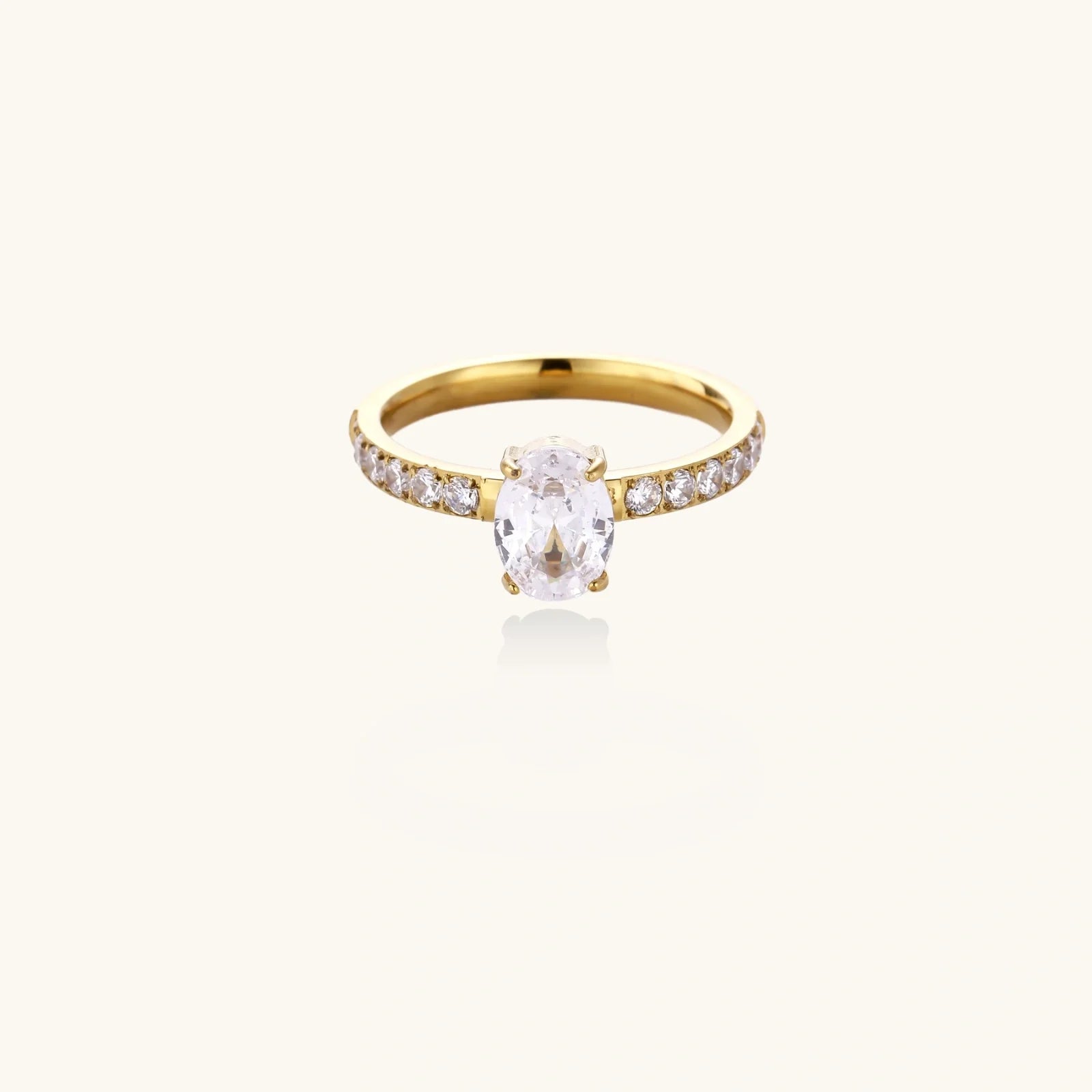 Forever Oval Ring by Fliora