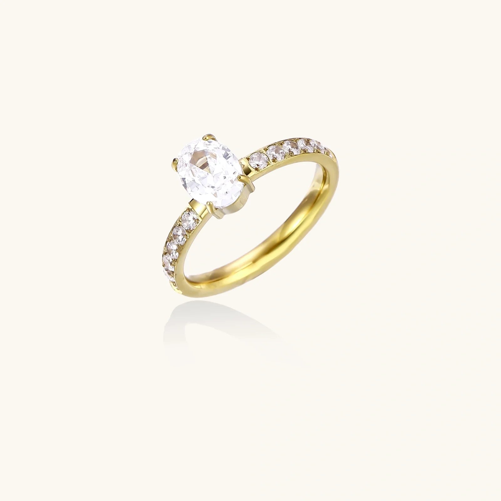 Forever Oval Ring by Fliora