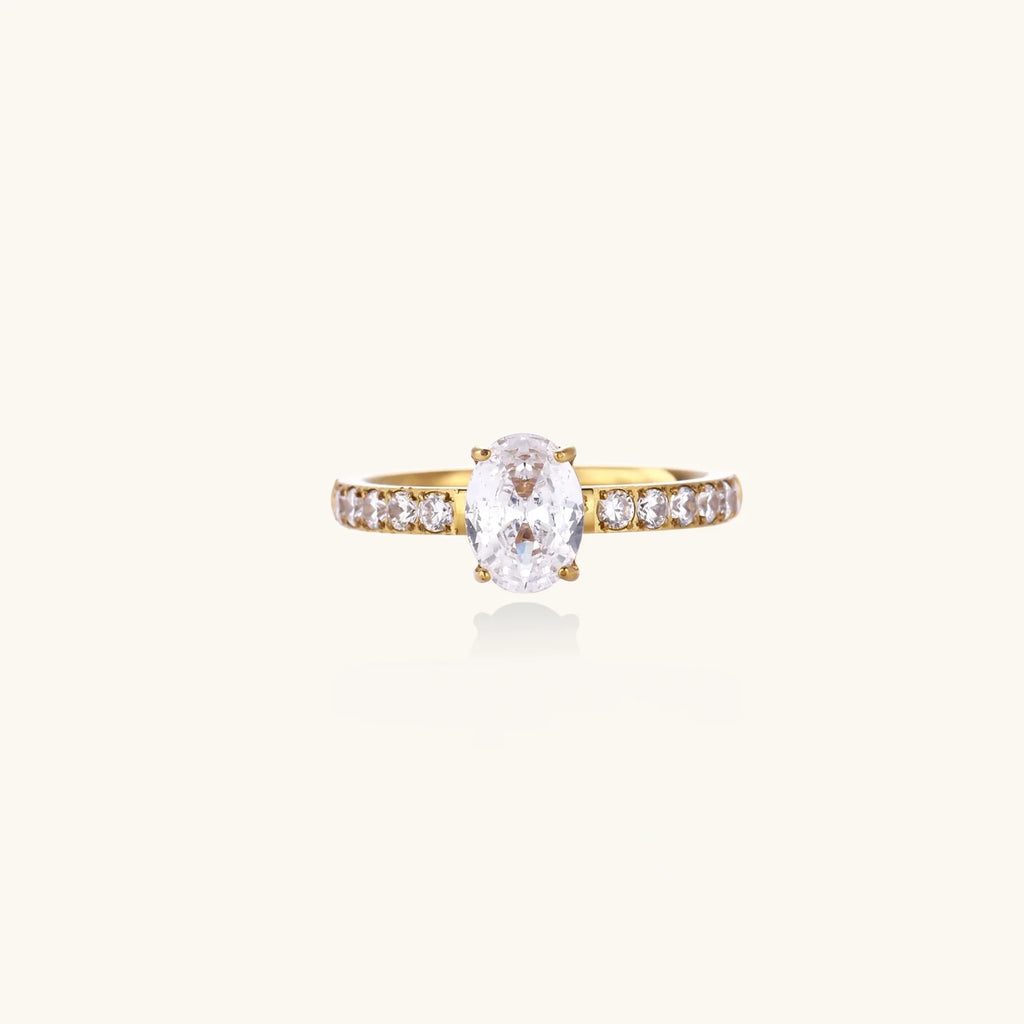Forever Oval Ring by Fliora