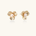 Bloom Pearl Studs by Fliora