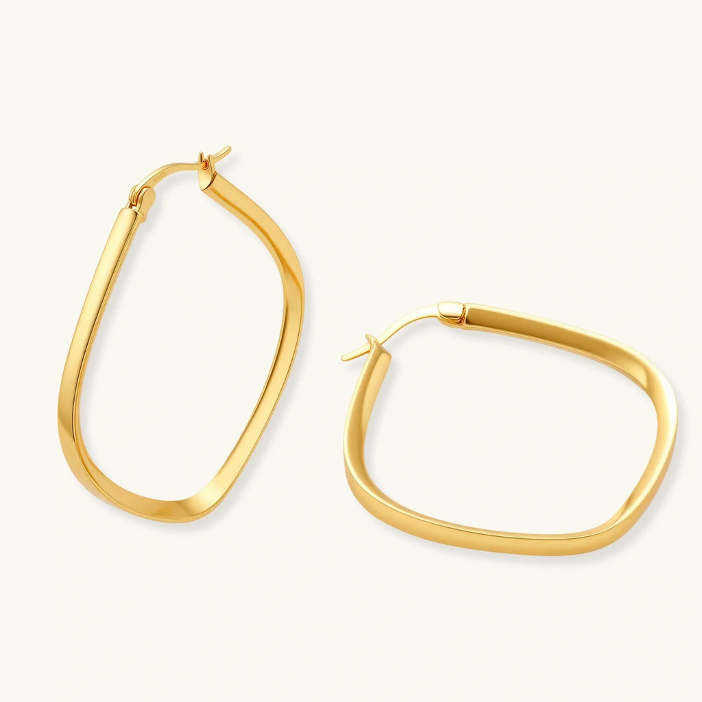 Geometry Class Hoops by Fliora
