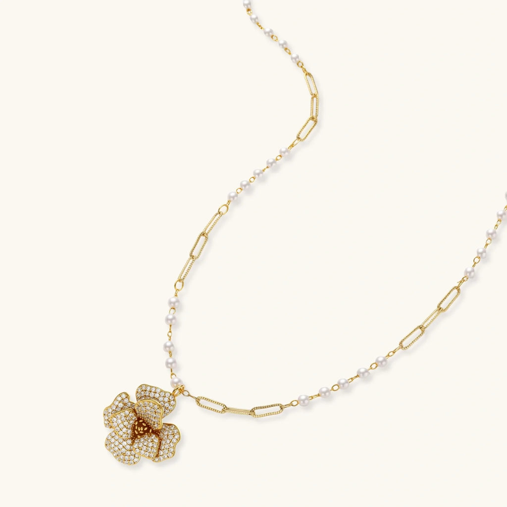 Golden Bloom Crystal Set by Fliora