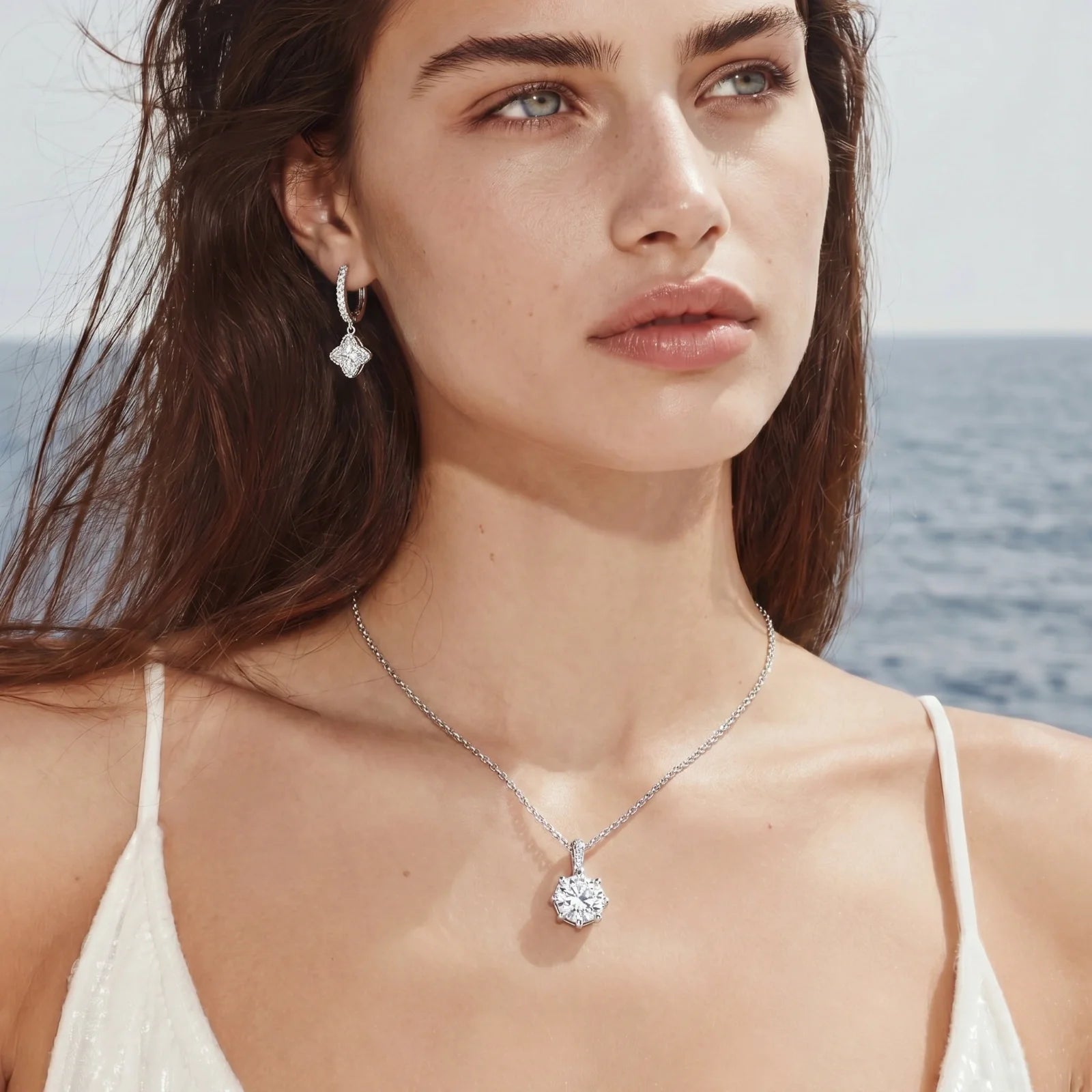 Crystal Clarity Pendant by Fliora