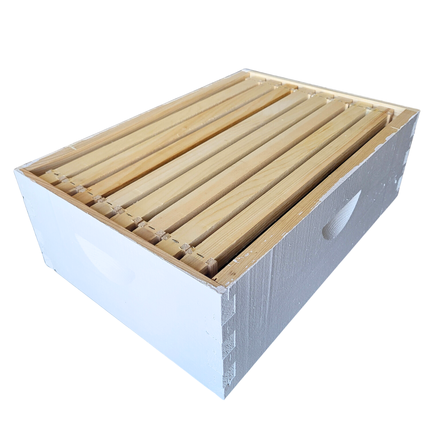 8-Frame Complete, Medium 6 5/8-inch Box with Frames and Foundation
