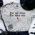 Spicy nice embroidered color blast tshirt