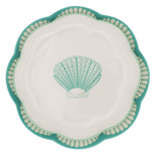 Balearic Blu Dinner Plate - Set of 4 (+1 Bonus Plate)