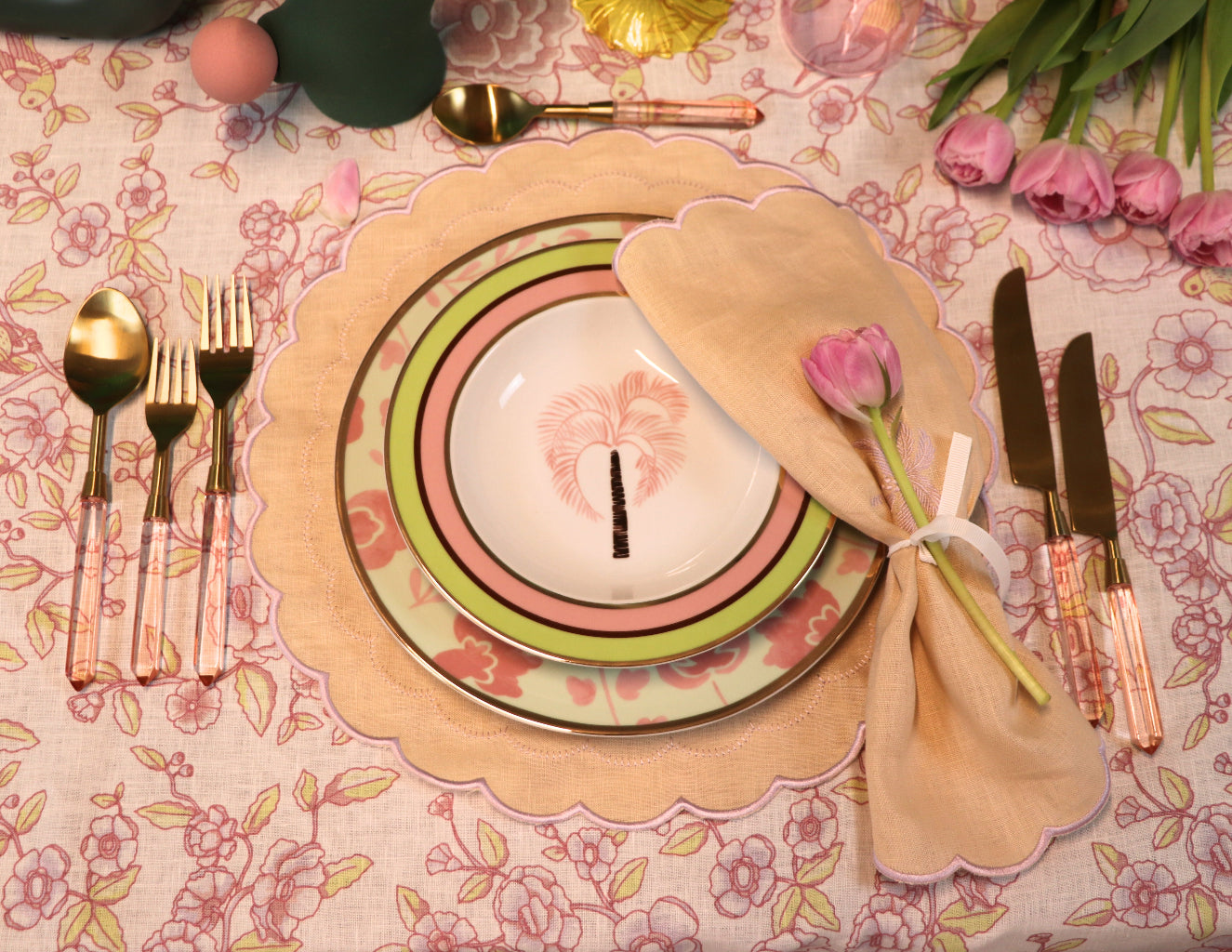 Blush Buttercream Napkin - Set of 4