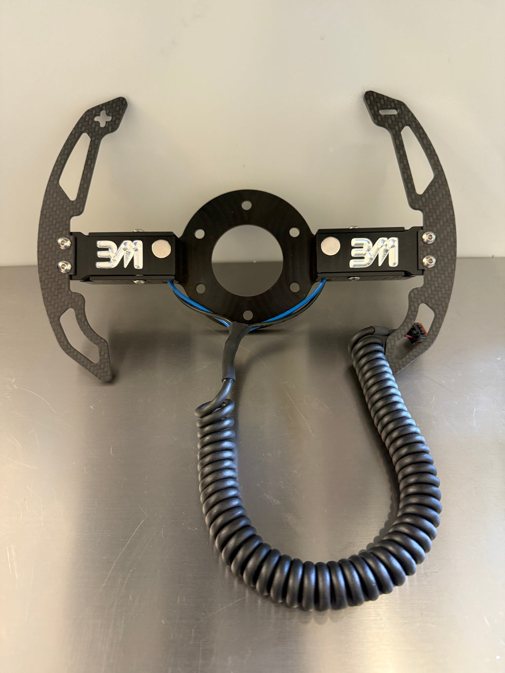 Carbon Fiber Paddle Shifter for 6 Bolt Steering Wheel