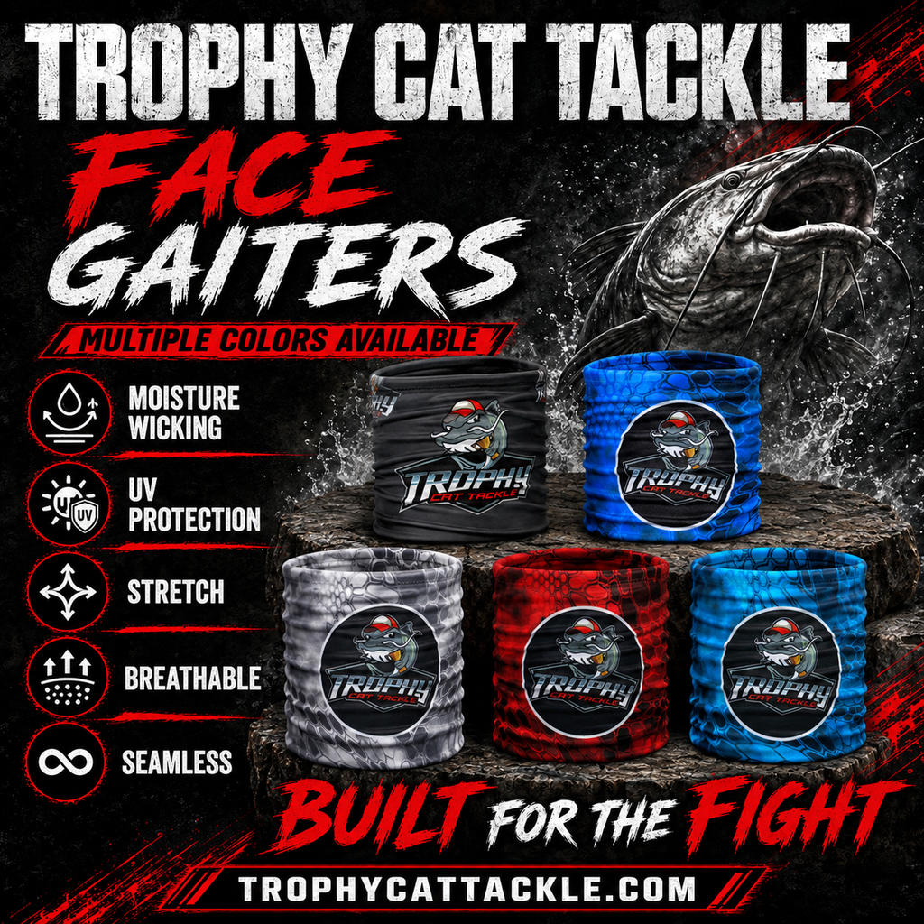 Trophy Cat Tackle Gaiter face mask