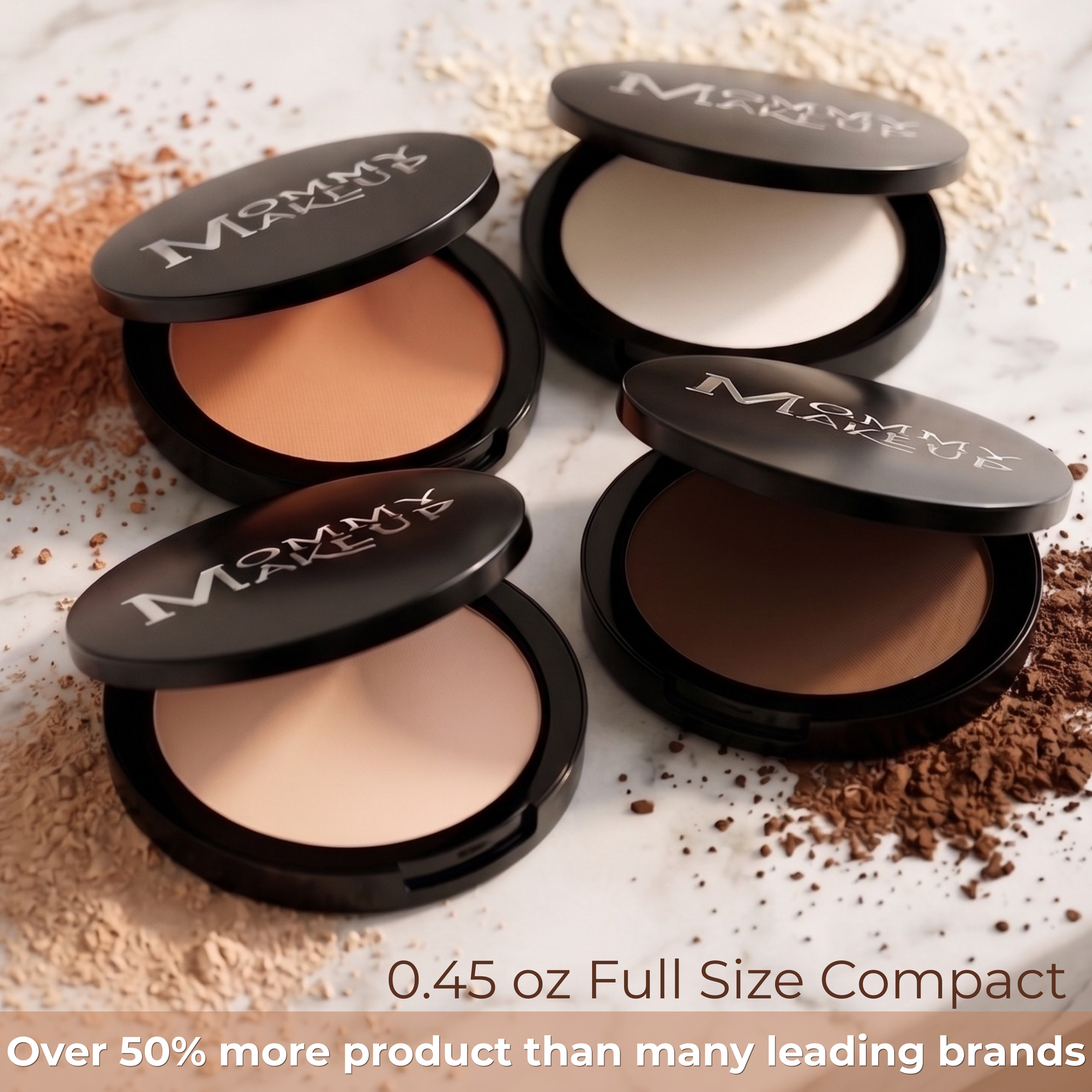 Mineral Dual Powder Foundation SPF15 (0.45 oz.) - CUDDLE (Light/Medium)