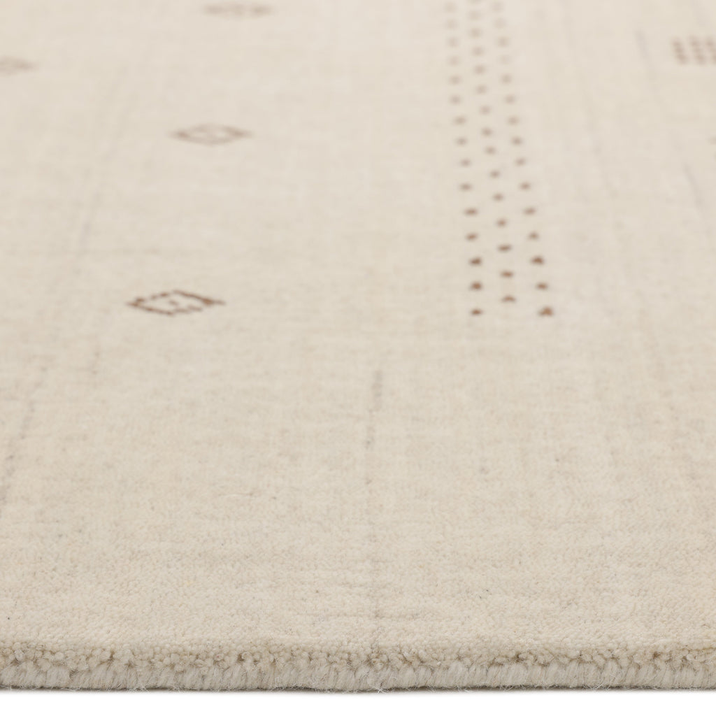 Simi, Handmade Area Rug - Ivory