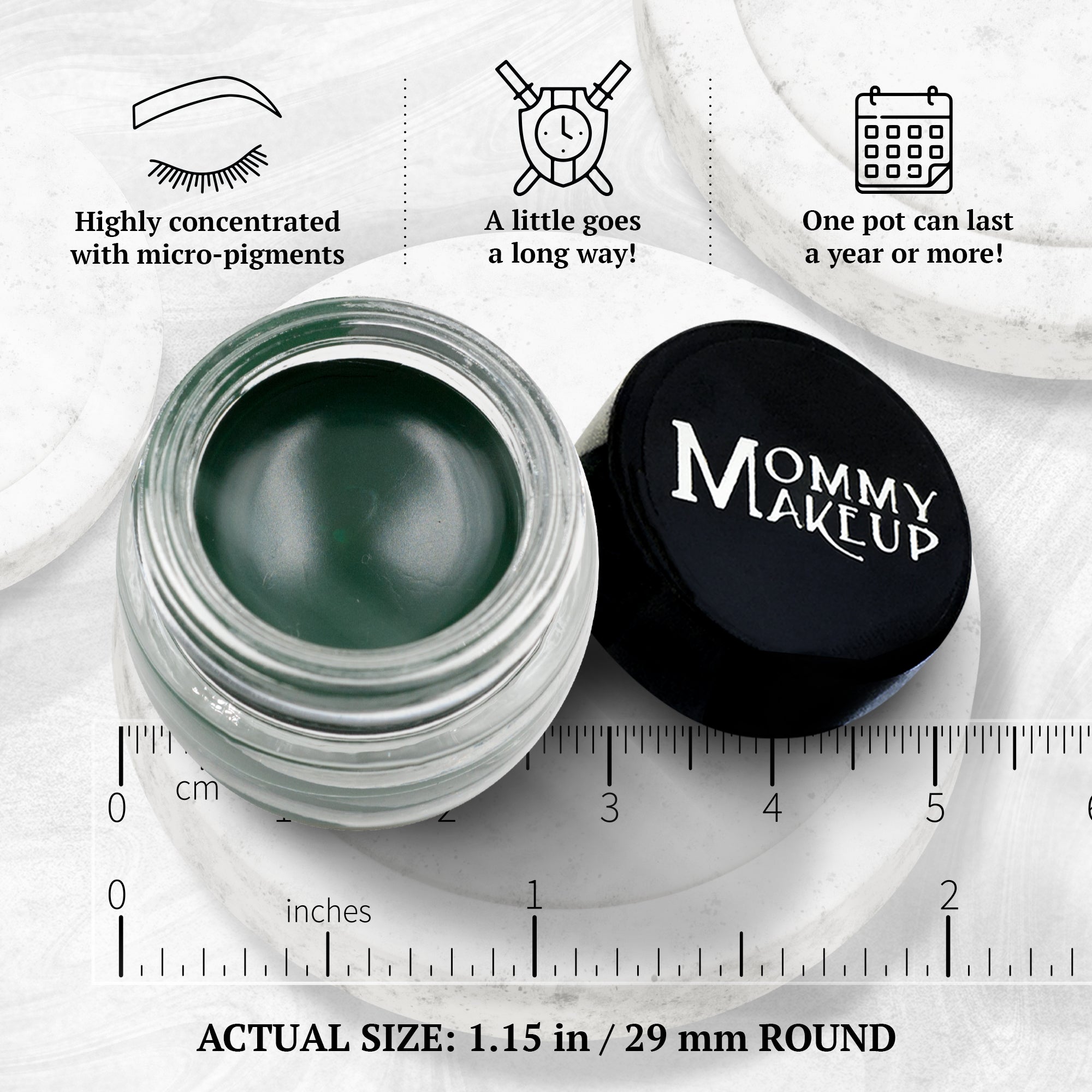 Hunter Stay Put Waterproof Gel Eyeliner w/ Micropigments