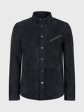 Handmade  Suede Shirt Jacket