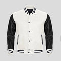 Handmade Baseball Varsity Multi-color Wool Varsity Letterman Bomber Jacket