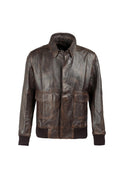 Handmade  A2 Aviator RAF Flight Bomber Jacket Handmade Real Leather Jacket for Men