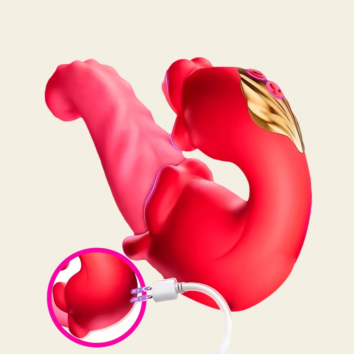 Medusa Masajeador Intimo Femenino