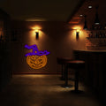 Pumpkin  Metal Neon Wall Art- LN0212