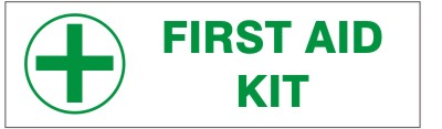 First Aid Kit W/cross