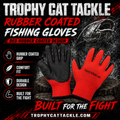Trophy Cat Tackle Rubber Coated Gloves